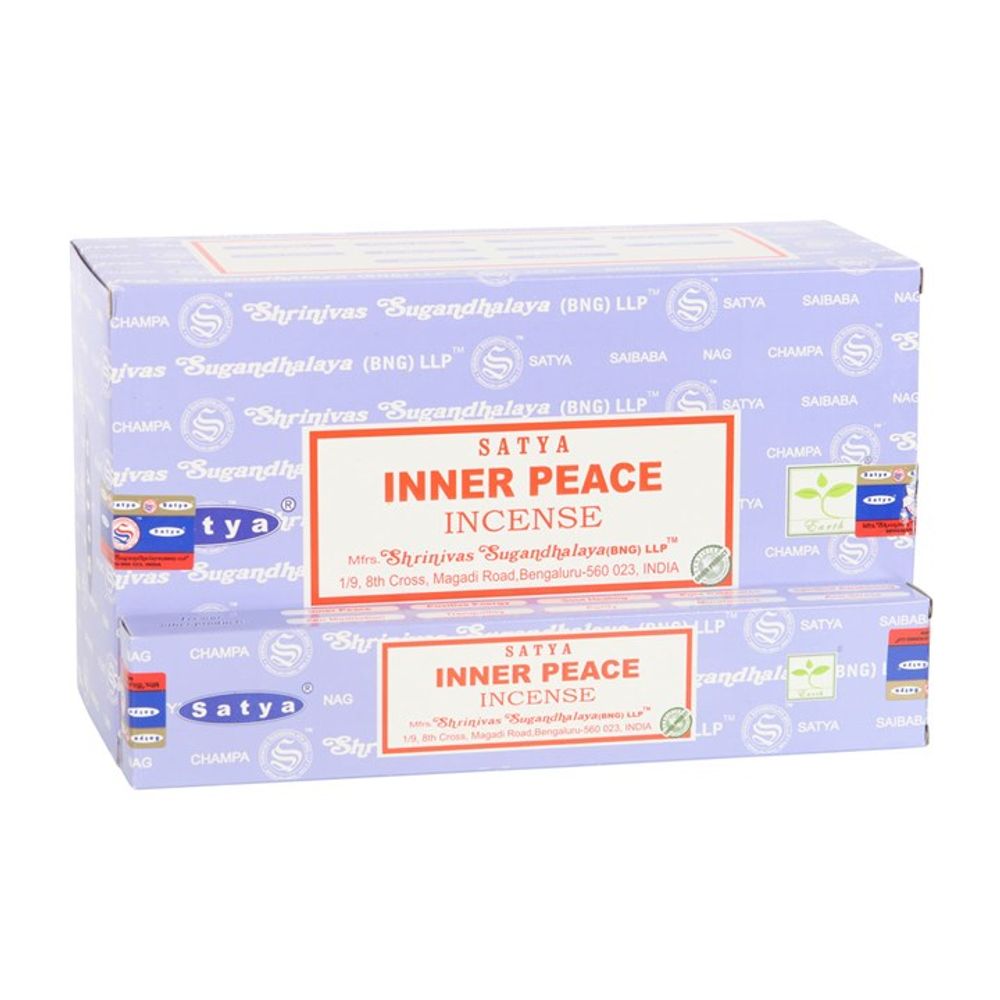 View 12 Packs of Inner Peace Incense Sticks by Satya information