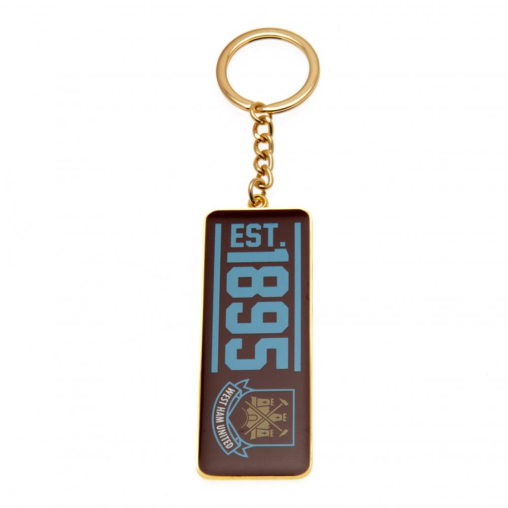 View West Ham United FC Keyring EST information