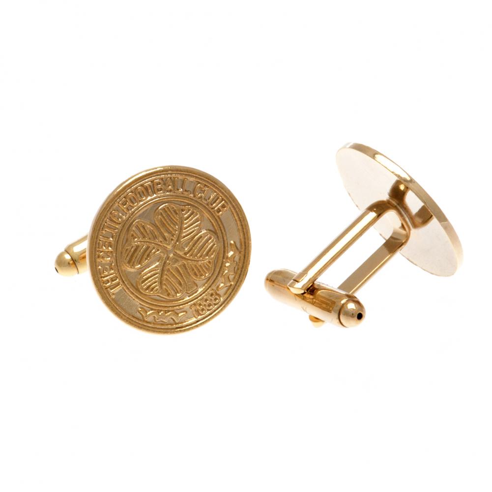 View Celtic FC Gold Plated Cufflinks information