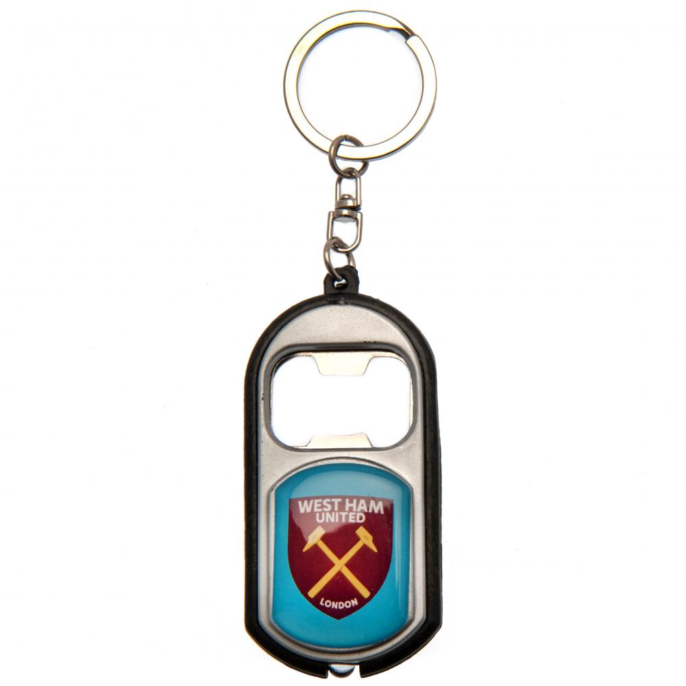 View West Ham United FC Keyring Torch Bottle Opener information