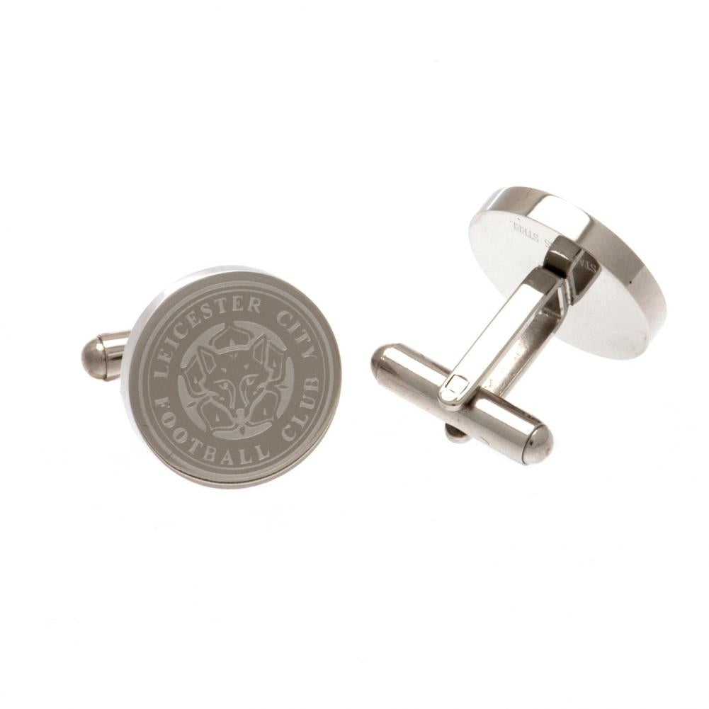 View Leicester City FC Stainless Steel Formed Cufflinks information