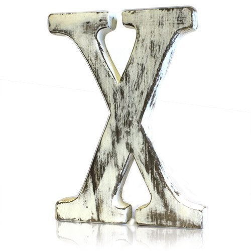 View Shabby Chic Letters X information