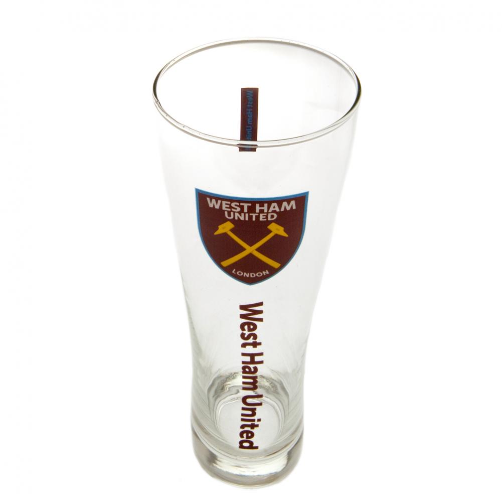 View West Ham United FC Tall Beer Glass information