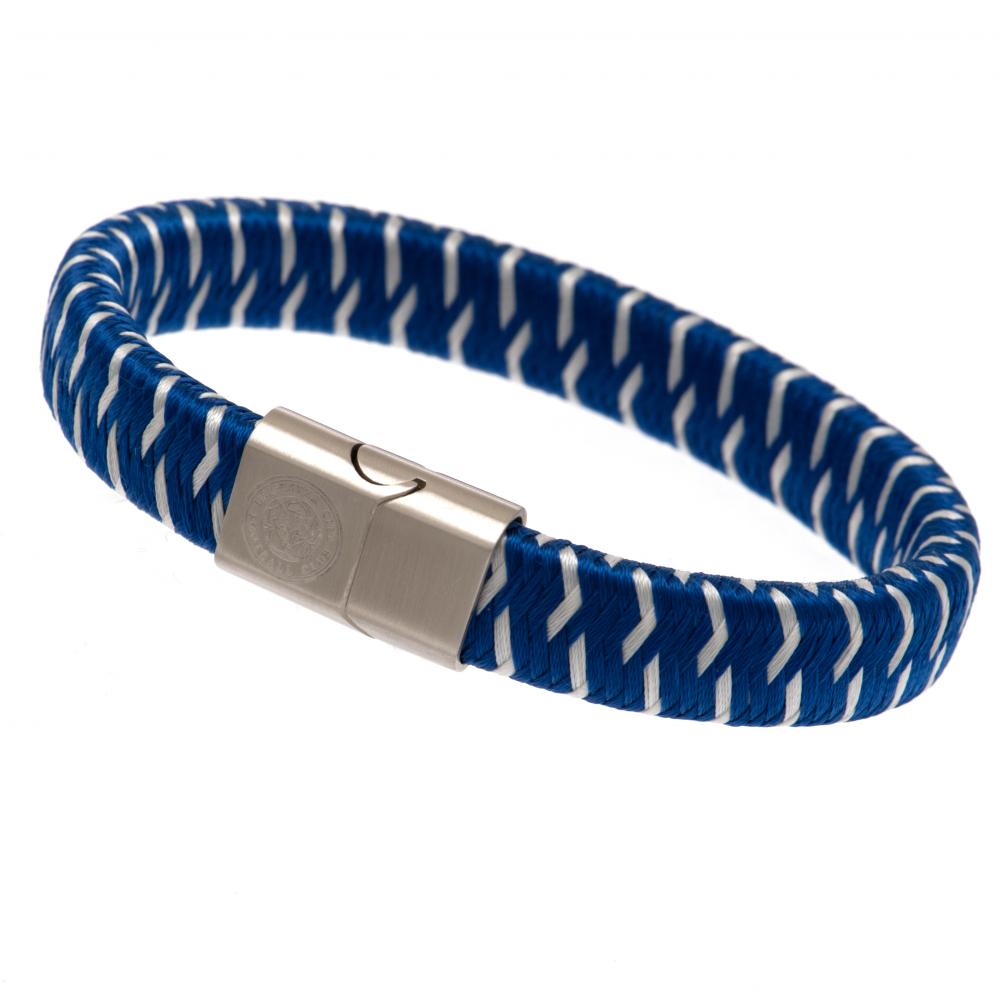 View Leicester City FC Woven Bracelet information