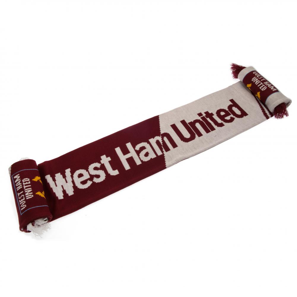 View West Ham United FC Scarf VT information