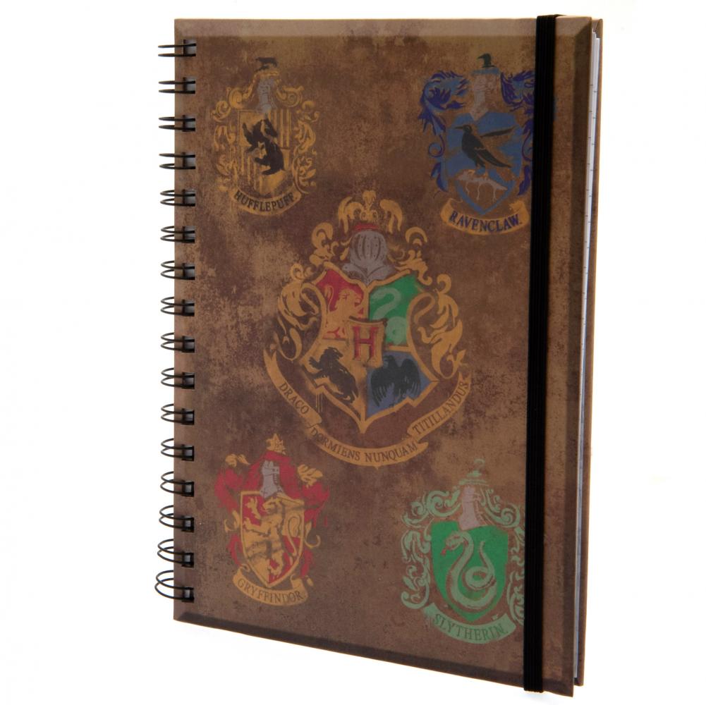 View Harry Potter Notebook House Crests information