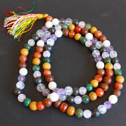 View 108 Bead Mala 9 Planet Astro information