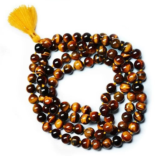 View 108 Bead Mala Tiger Eye information