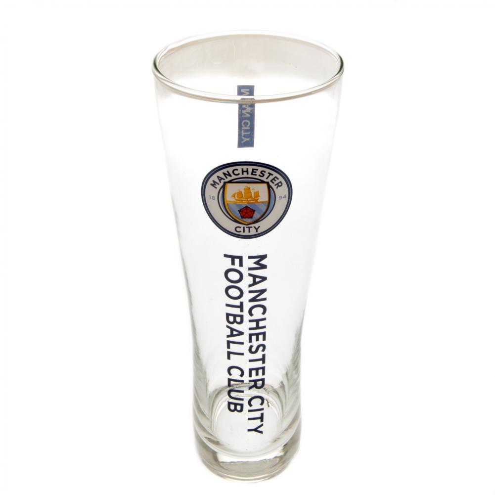 View Manchester City FC Tall Beer Glass information