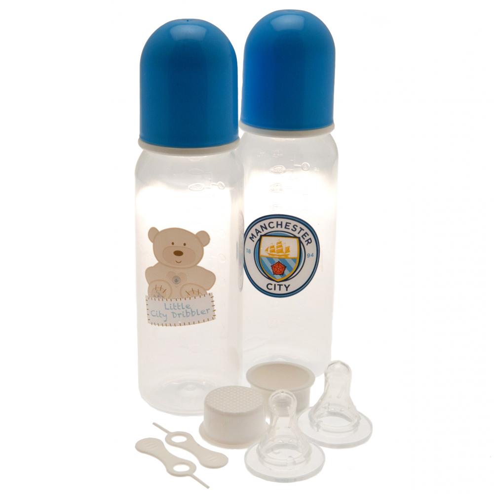 View Manchester City FC 2pk Feeding Bottles information