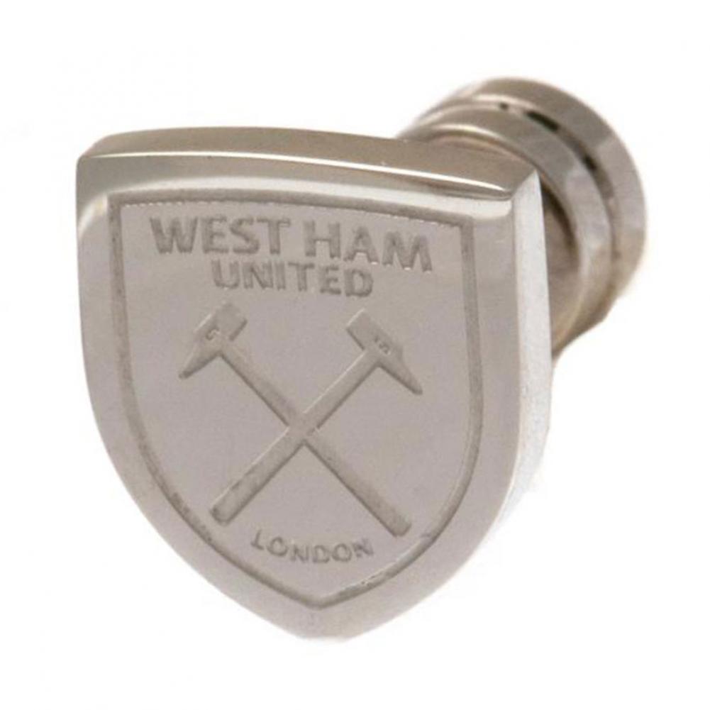 View West Ham United FC Cut Out Stud Earring information