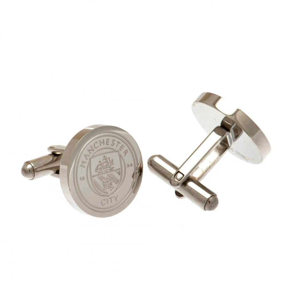 View Manchester City FC Stainless Steel Formed Cufflinks information