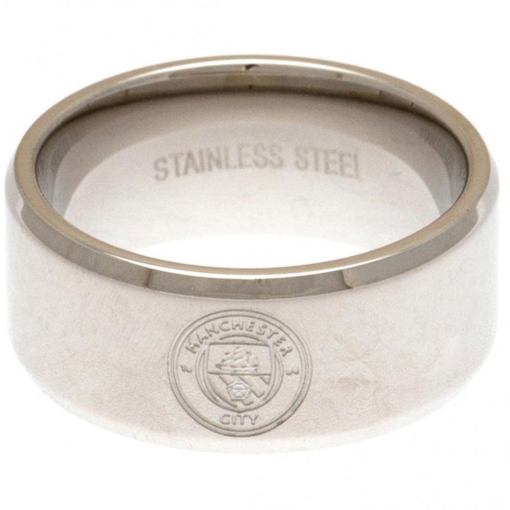 View Manchester City FC Band Ring Medium information
