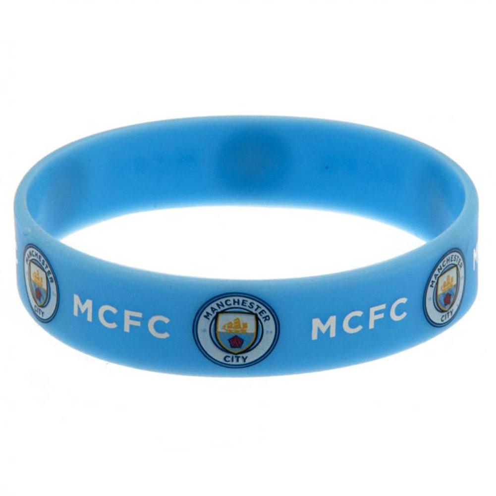 View Manchester City FC Silicone Wristband information