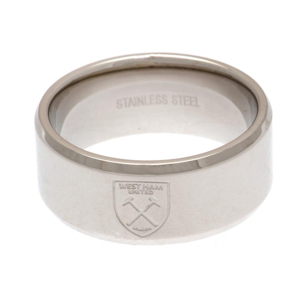 View West Ham United FC Band Ring Medium information