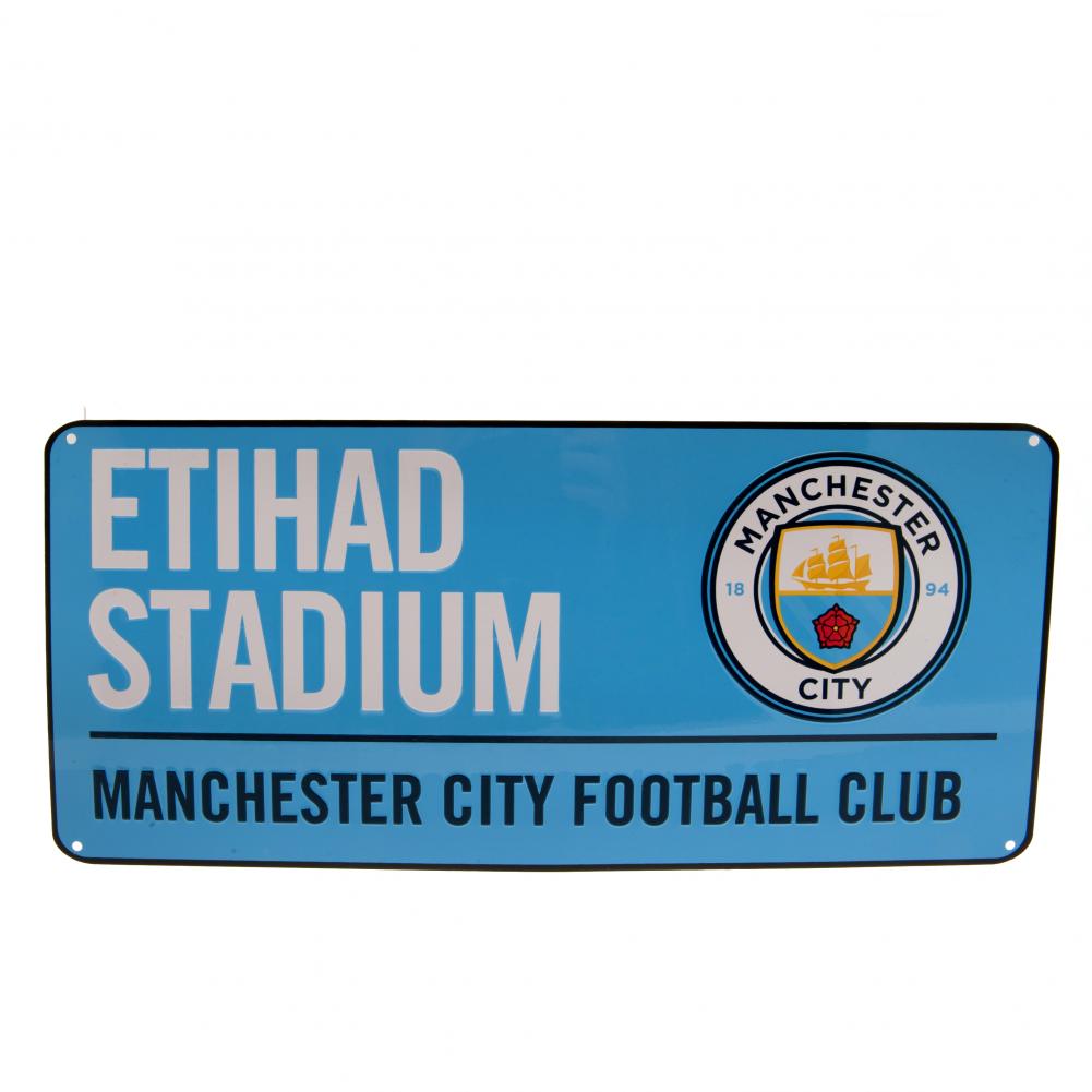 View Manchester City FC Street Sign BL information