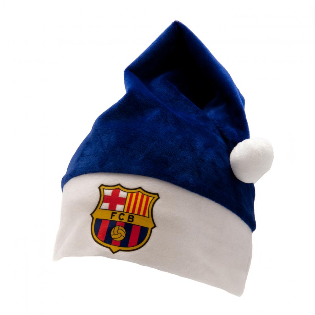 View FC Barcelona Santa Hat information