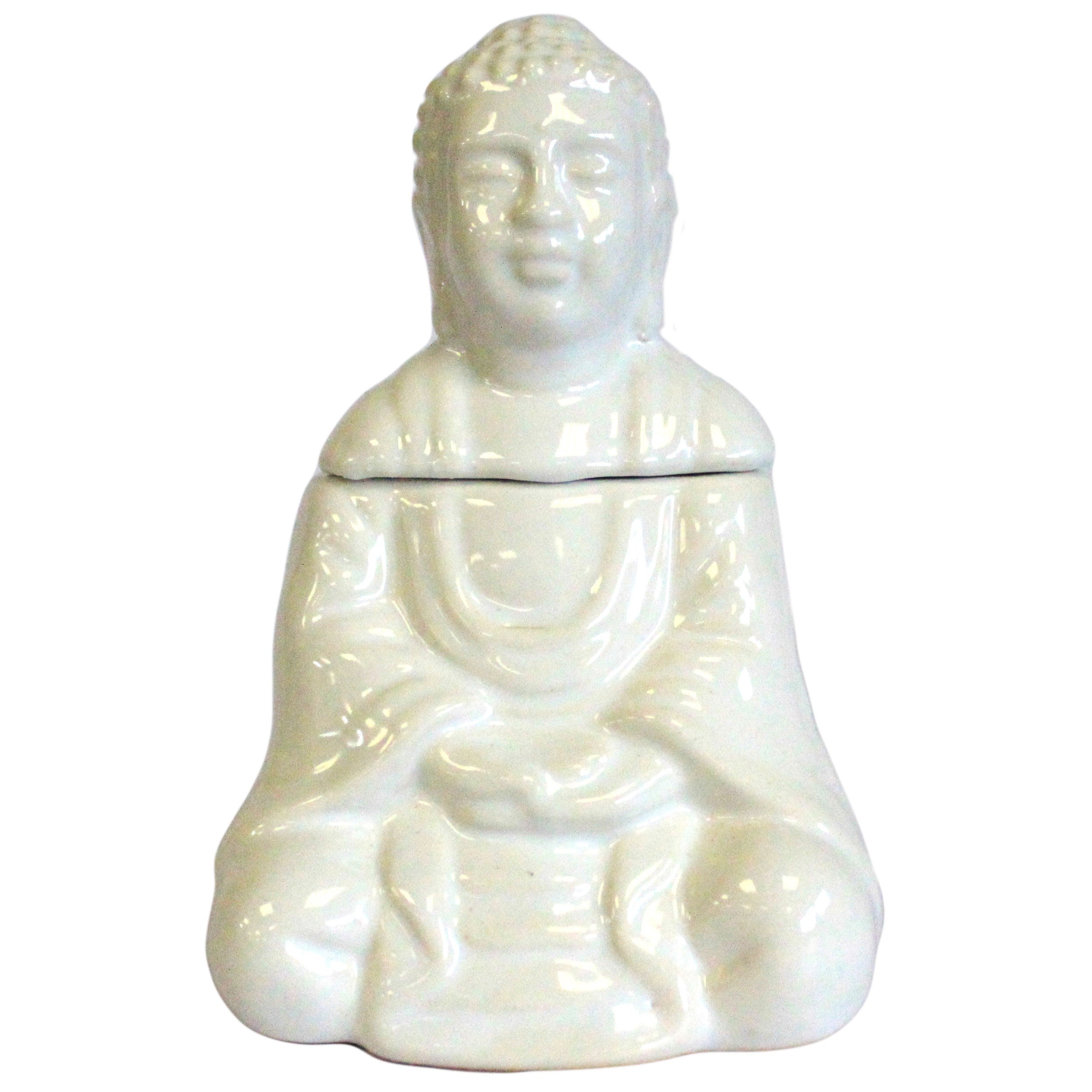 View Sitting Buddha Oil Burner White information