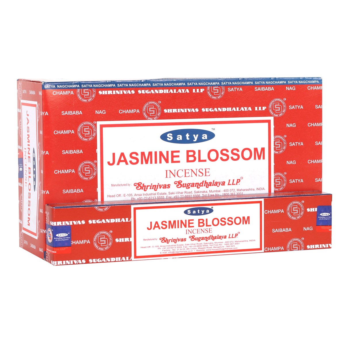 View 12x Satya Nag Champa Incense Sticks Jasmine information