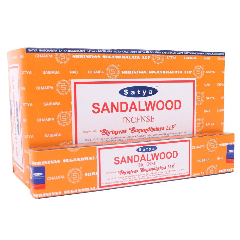 View 12 Packs of Sandalwood Incense Sticks by Satya information