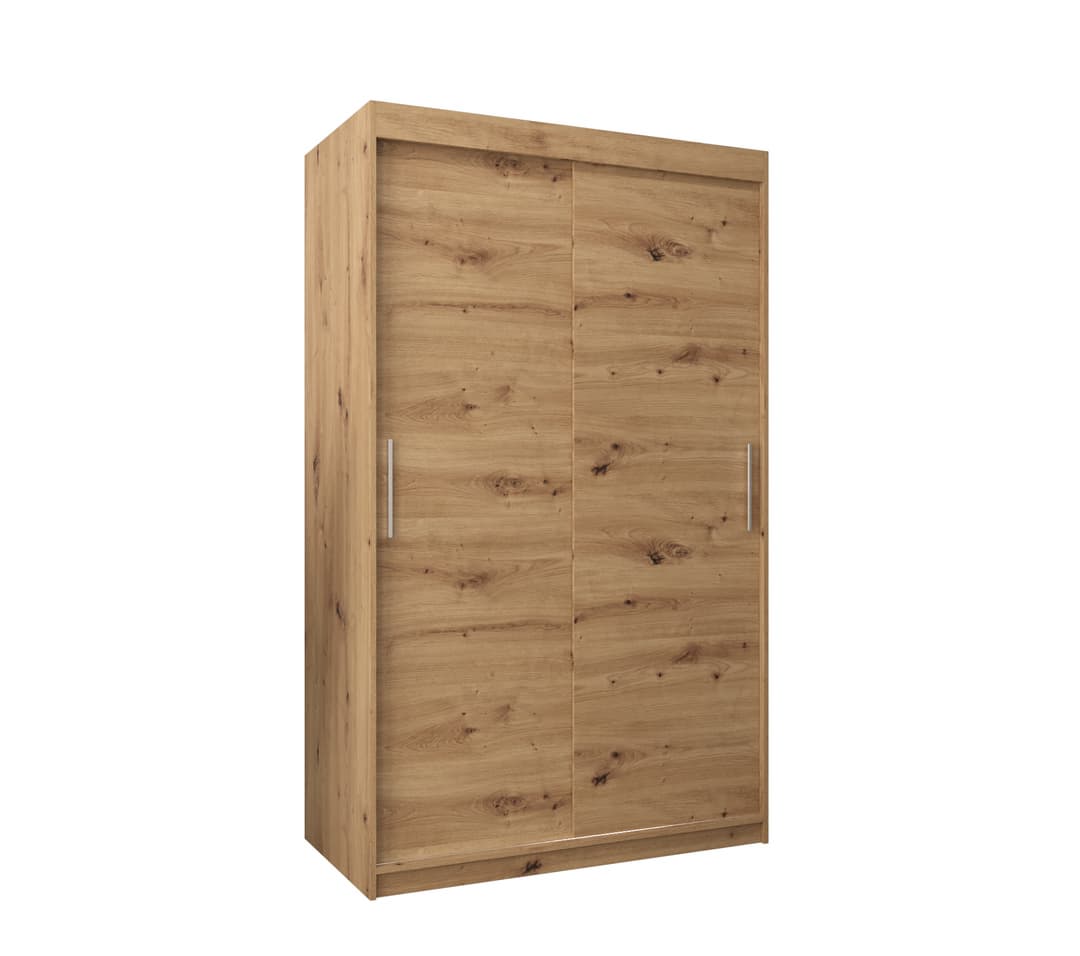 View Tokyo Sliding Door Wardrobe 120cm Oak Artisan 120cm information