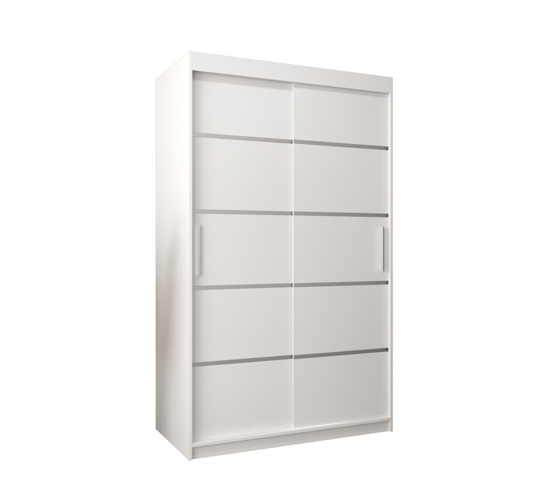 View Verona 01 Sliding Door Wardrobe 120cm White 120cm information