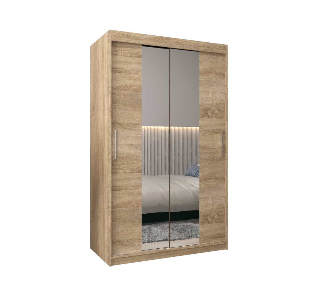 View Tokyo I Sliding Door Wardrobe 120cm Oak Sonoma 120cm information