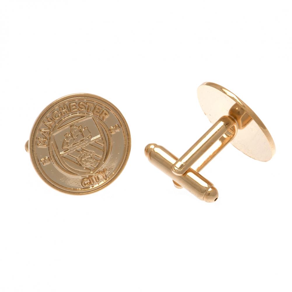 View Manchester City FC Gold Plated Cufflinks information