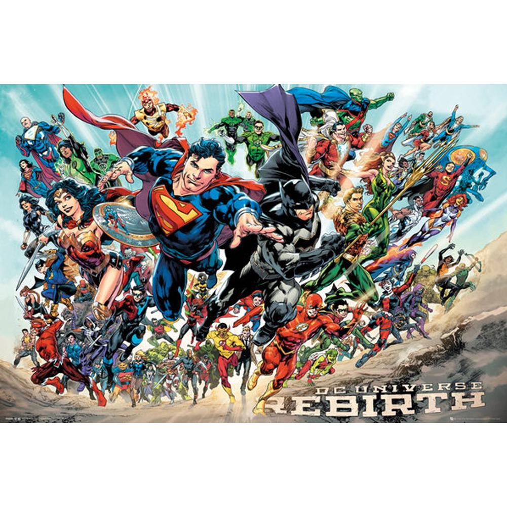 View DC Universe Poster Rebirth 287 information