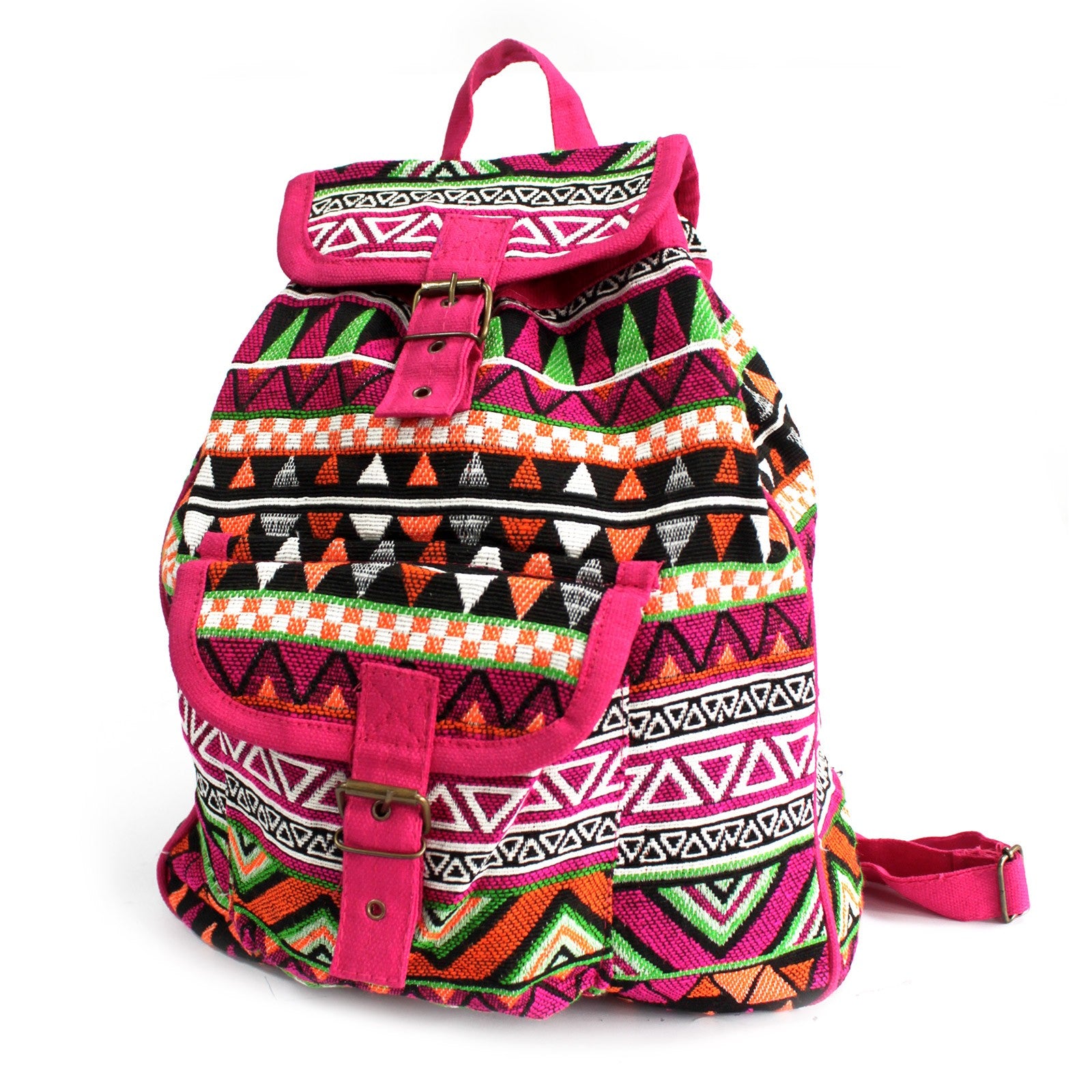 View Jacquard Bag Pink Backpack information