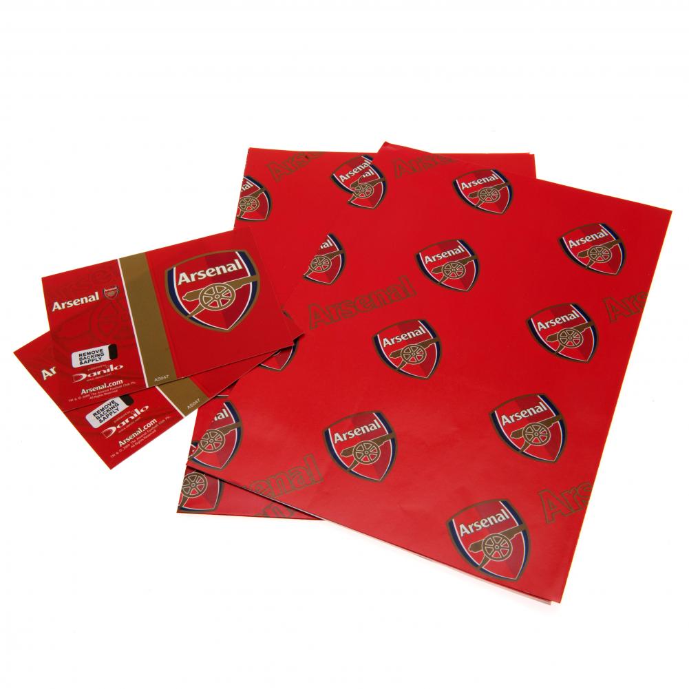 View Arsenal FC Gift Wrap information