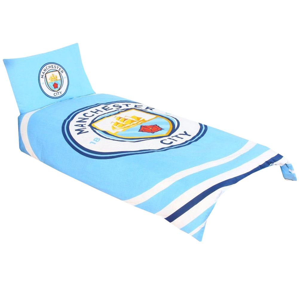 View Manchester City FC Single Duvet Set PL information