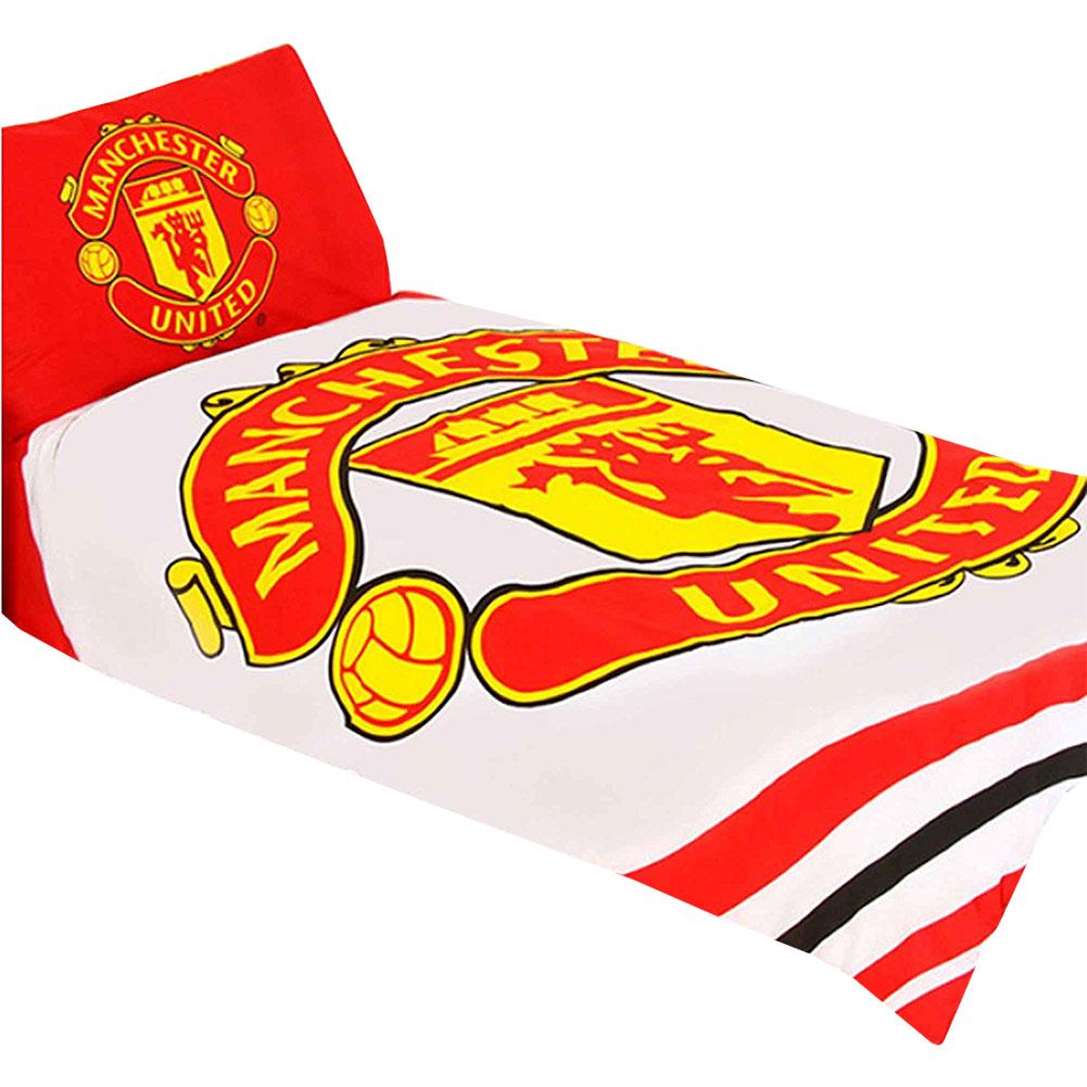 View Manchester United FC Single Duvet Set PL information