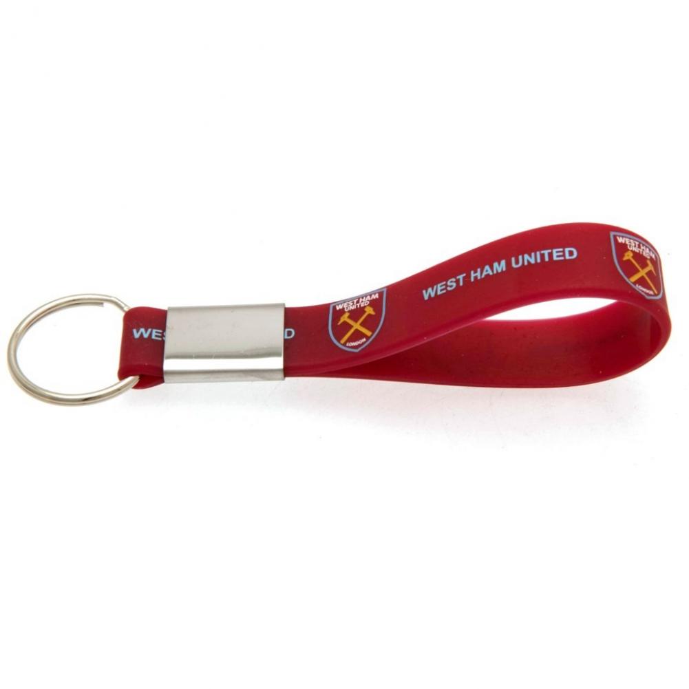 View West Ham United FC Silicone Keyring information