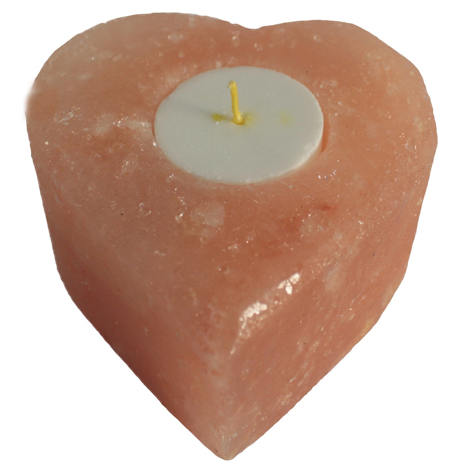 View Salt Candle Holder Med Heart information