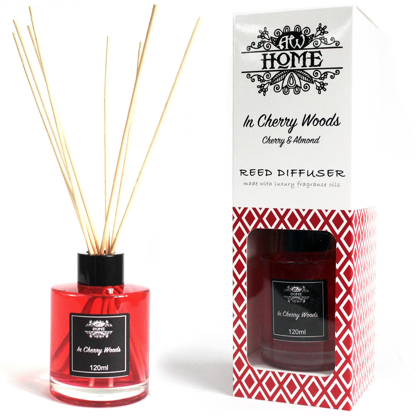 View 120ml Reed Diffuser In Cherry Woods information