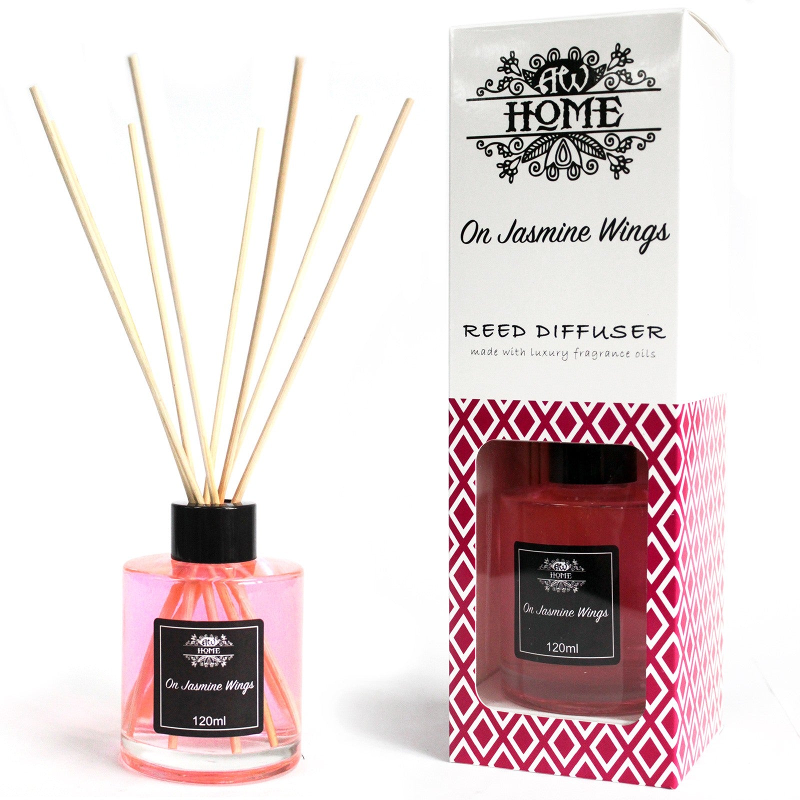 View 120ml Reed Diffuser On Jasmine Wings information