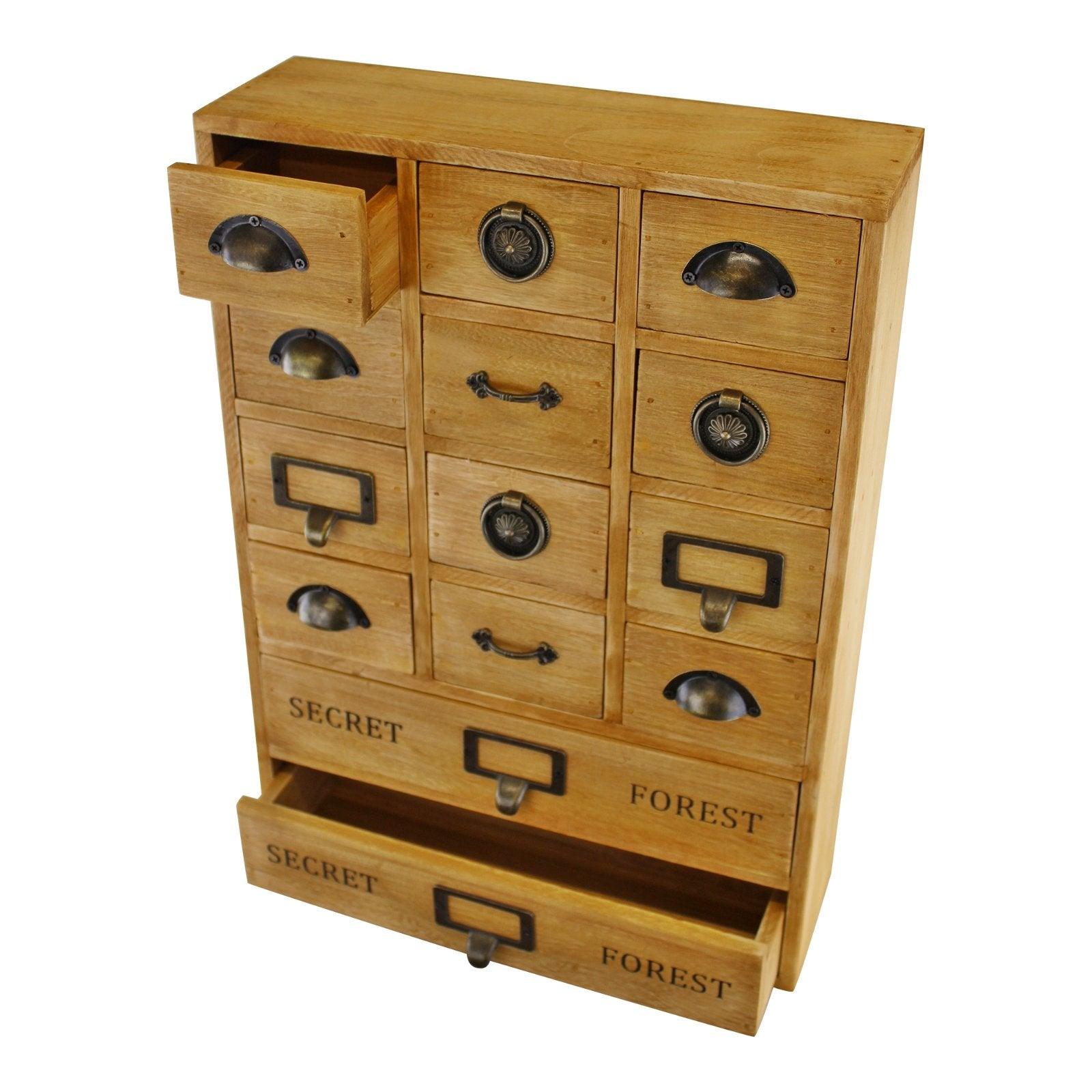 View 14 Drawer Storage Unit Trinket Drawers information