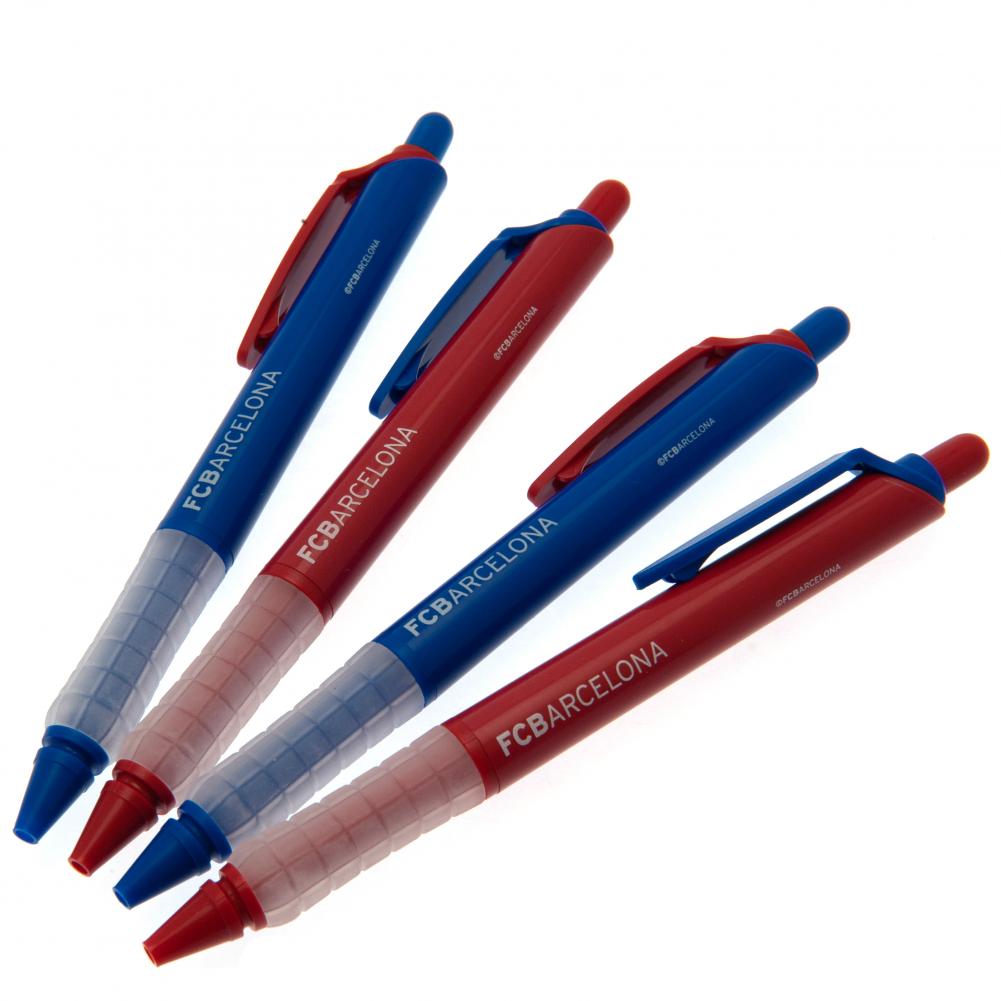 View FC Barcelona 4pk Pen Set information