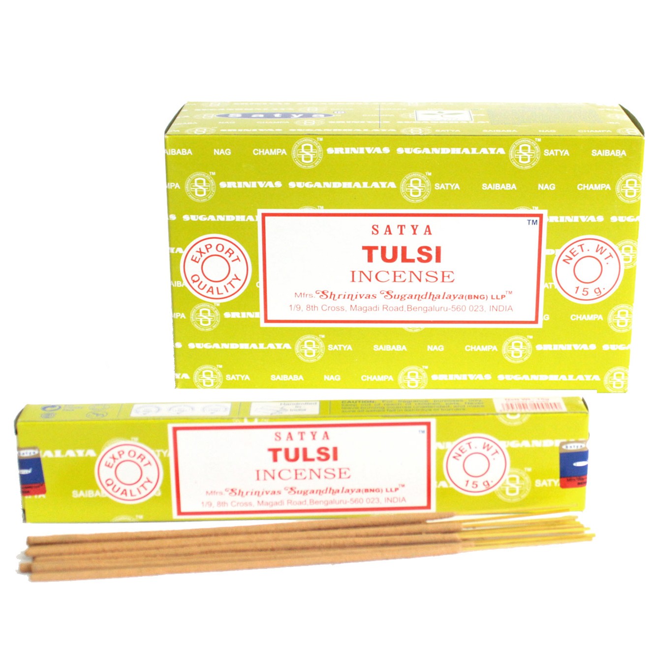 View Satya Incense 15gm Tulsi information