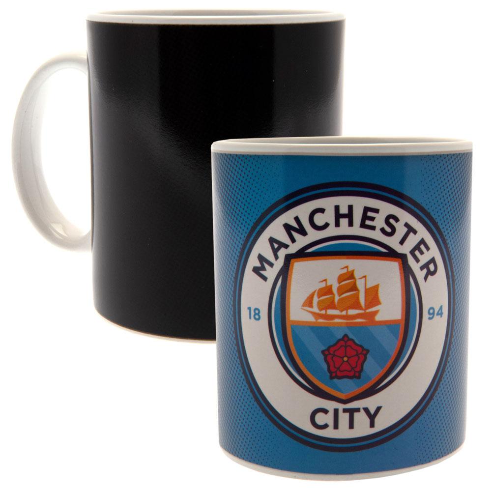 View Manchester City FC Heat Changing Mug information