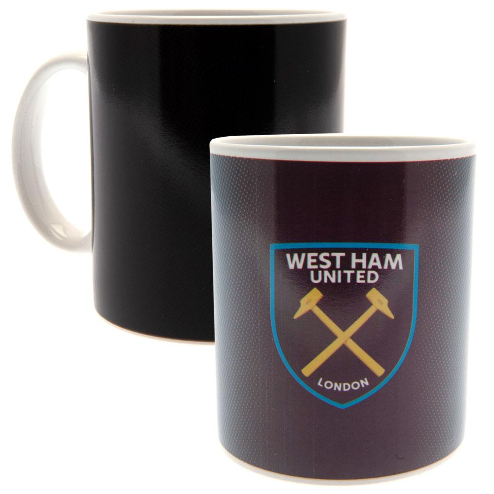 View West Ham United FC Heat Changing Mug information