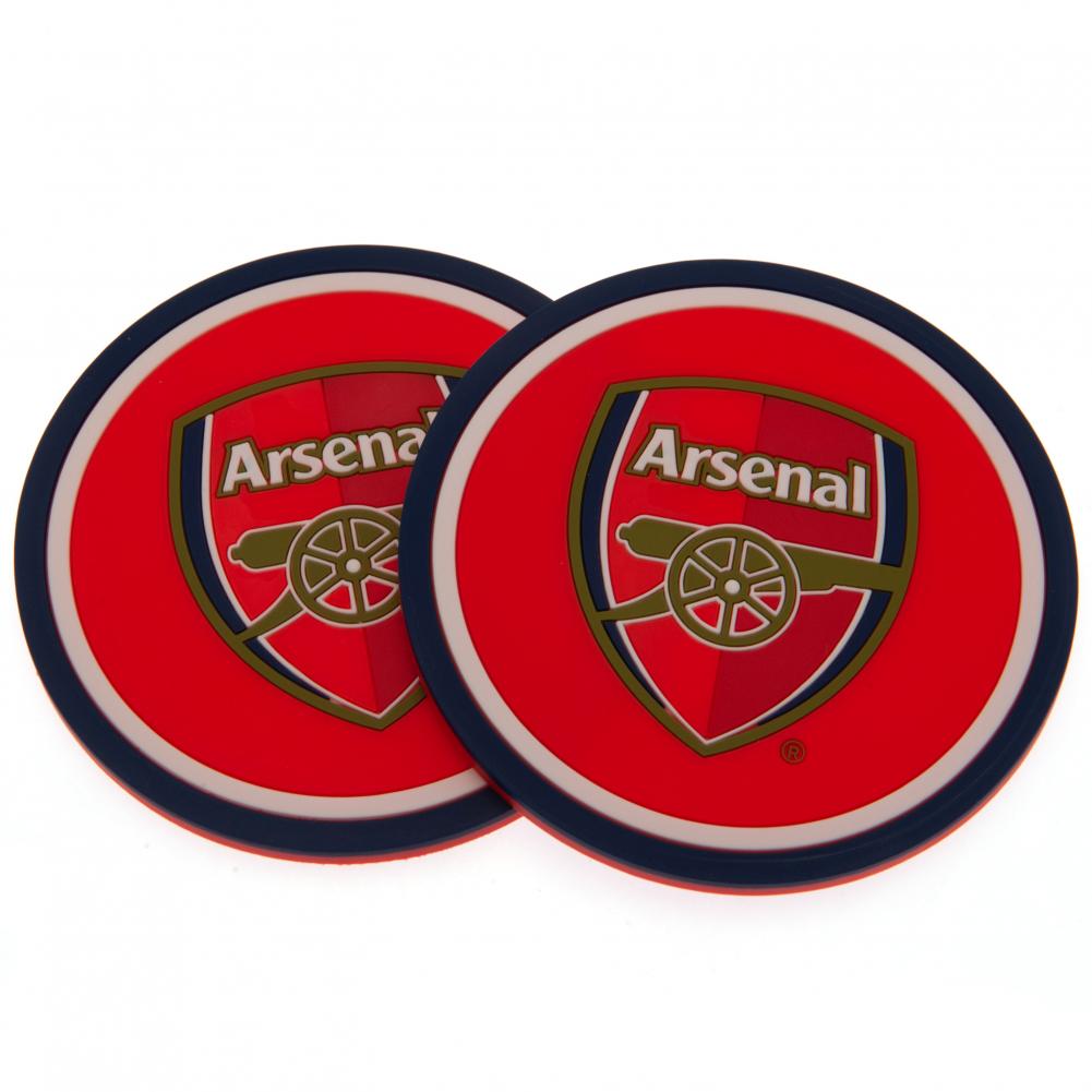 View Arsenal FC 2pk Coaster Set information