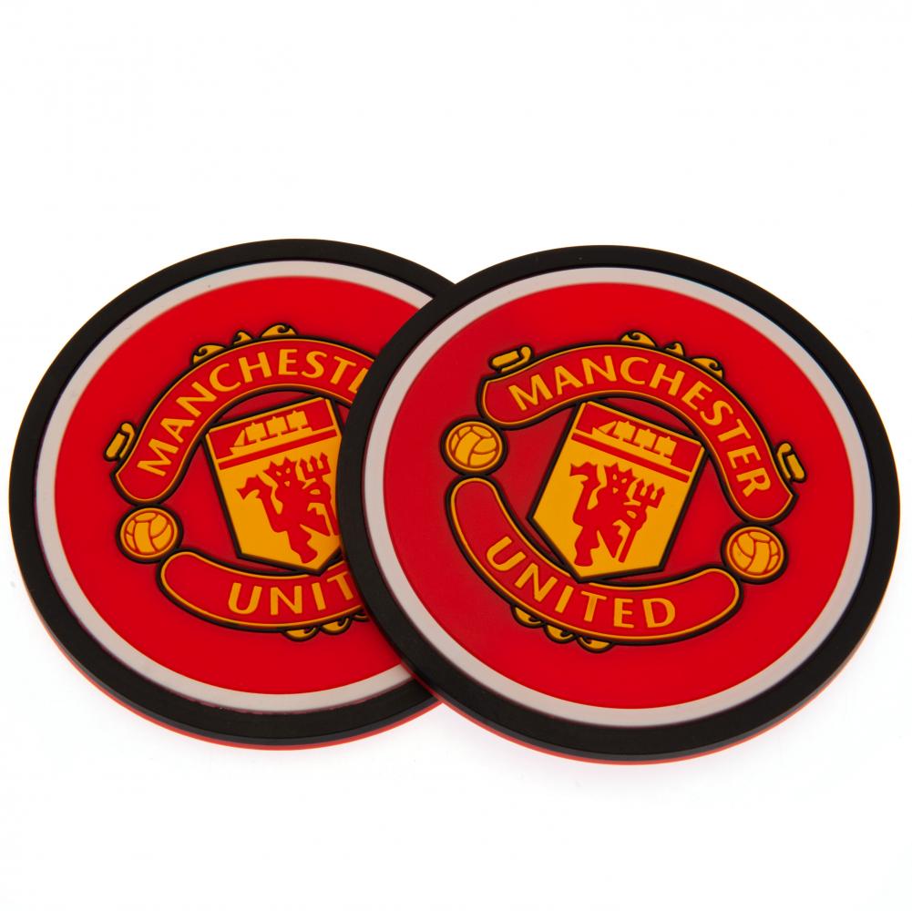 View Manchester United FC 2pk Coaster Set information