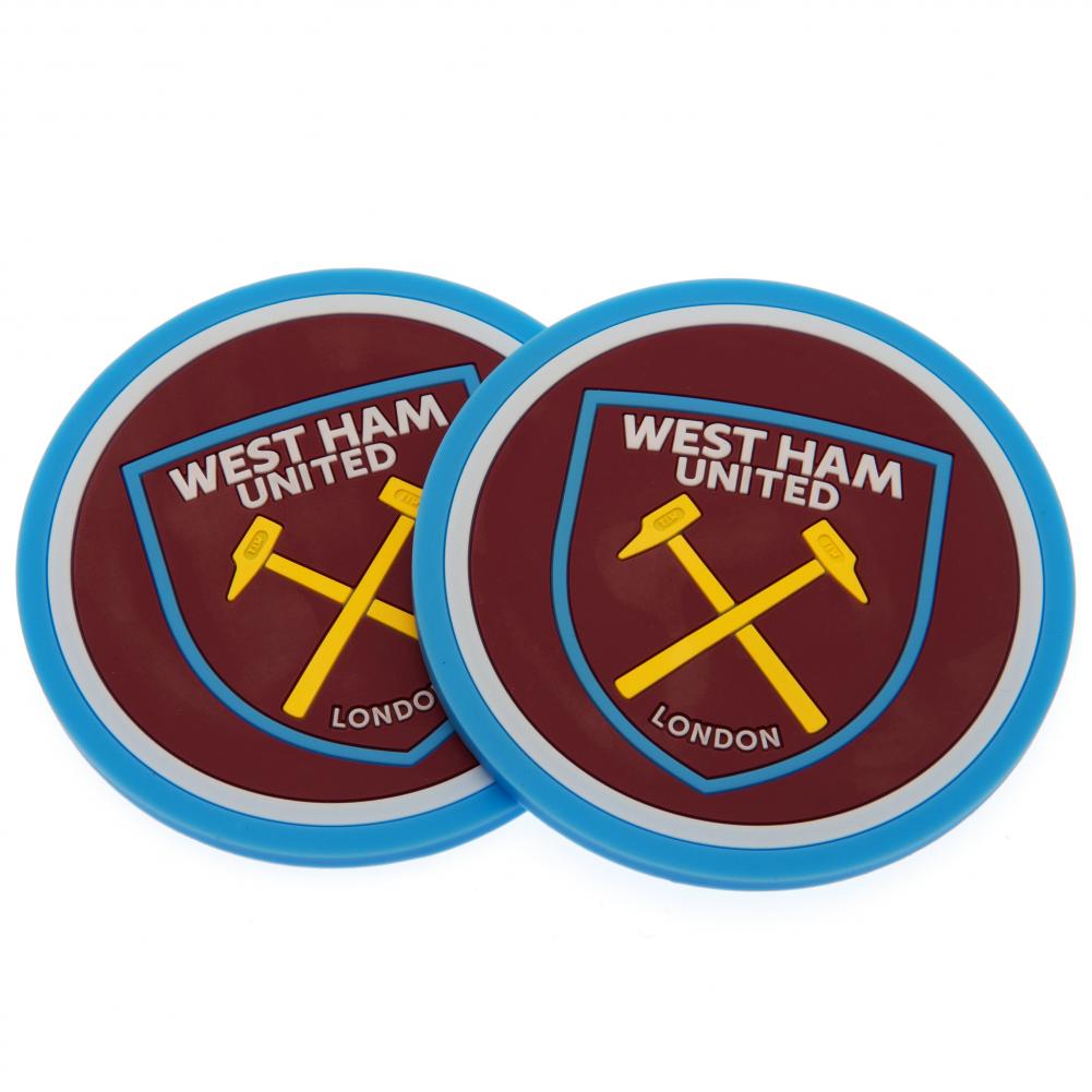 View West Ham United FC 2pk Coaster Set information