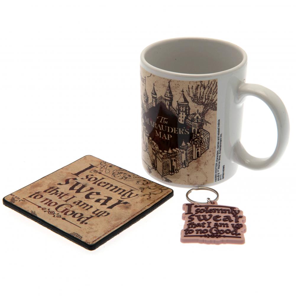 View Harry Potter Mug Coaster Set Marauders Map information