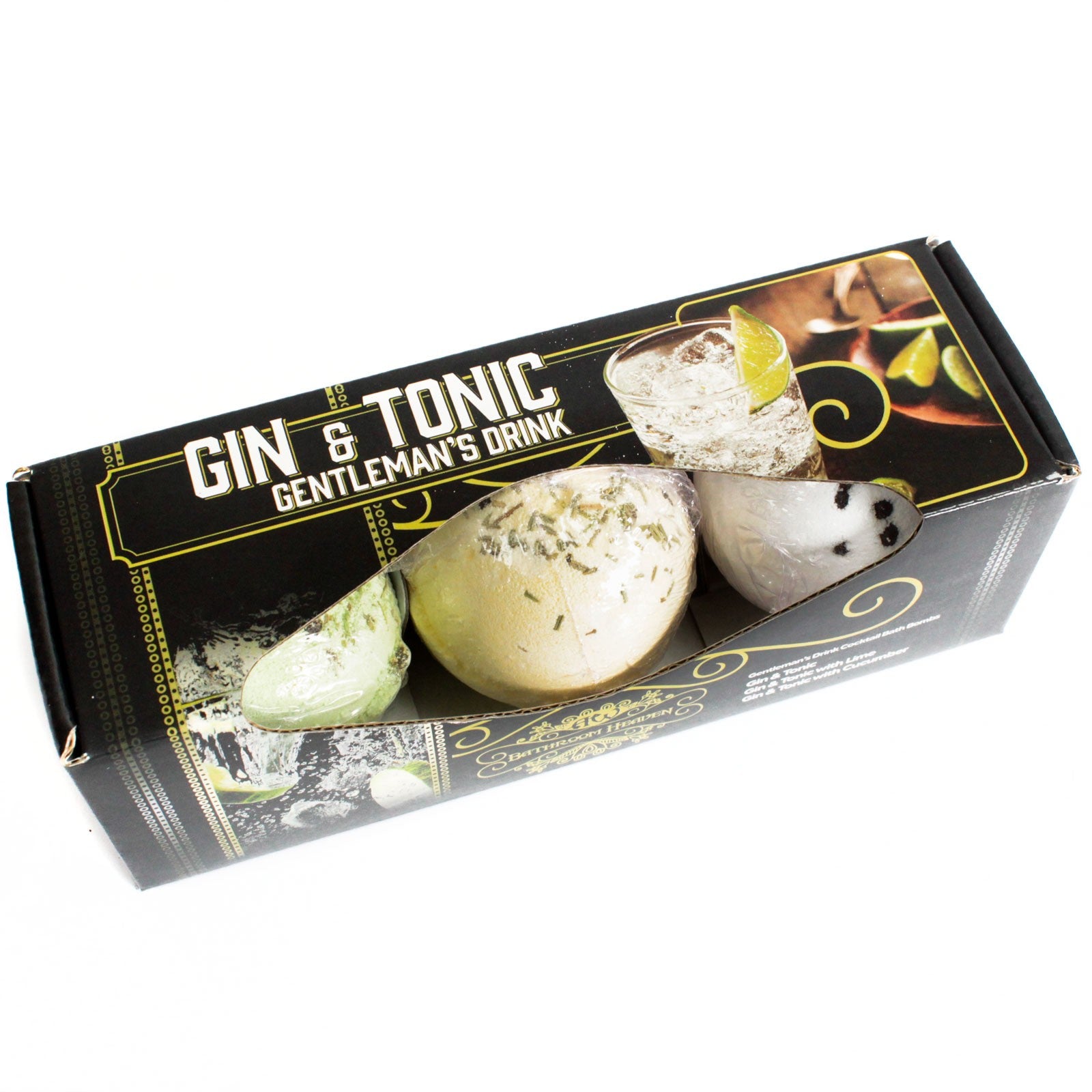 View Set of Three Gin Tonic Bath Bombs information