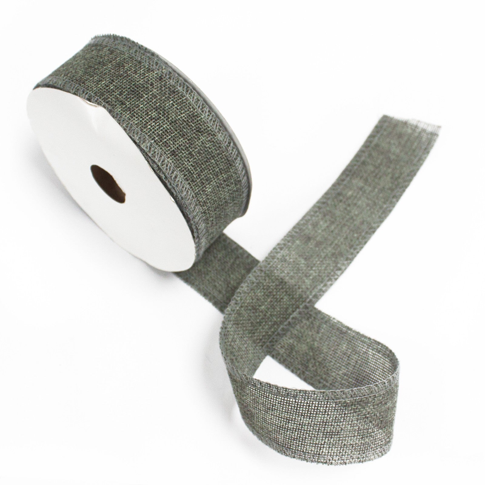 View Natural Texture Ribbon 38mm x 20m Charcoal information