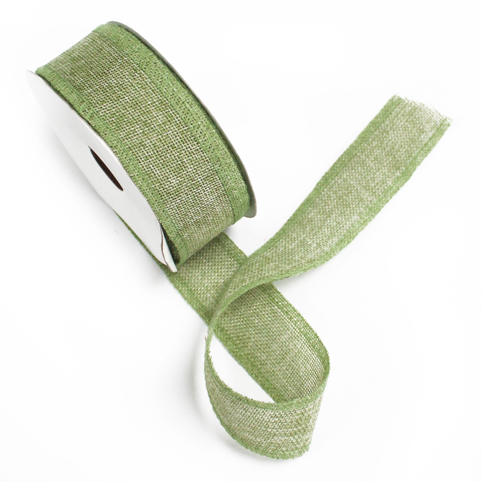 View Natural Texture Ribbon 38mm x 20m Moss information