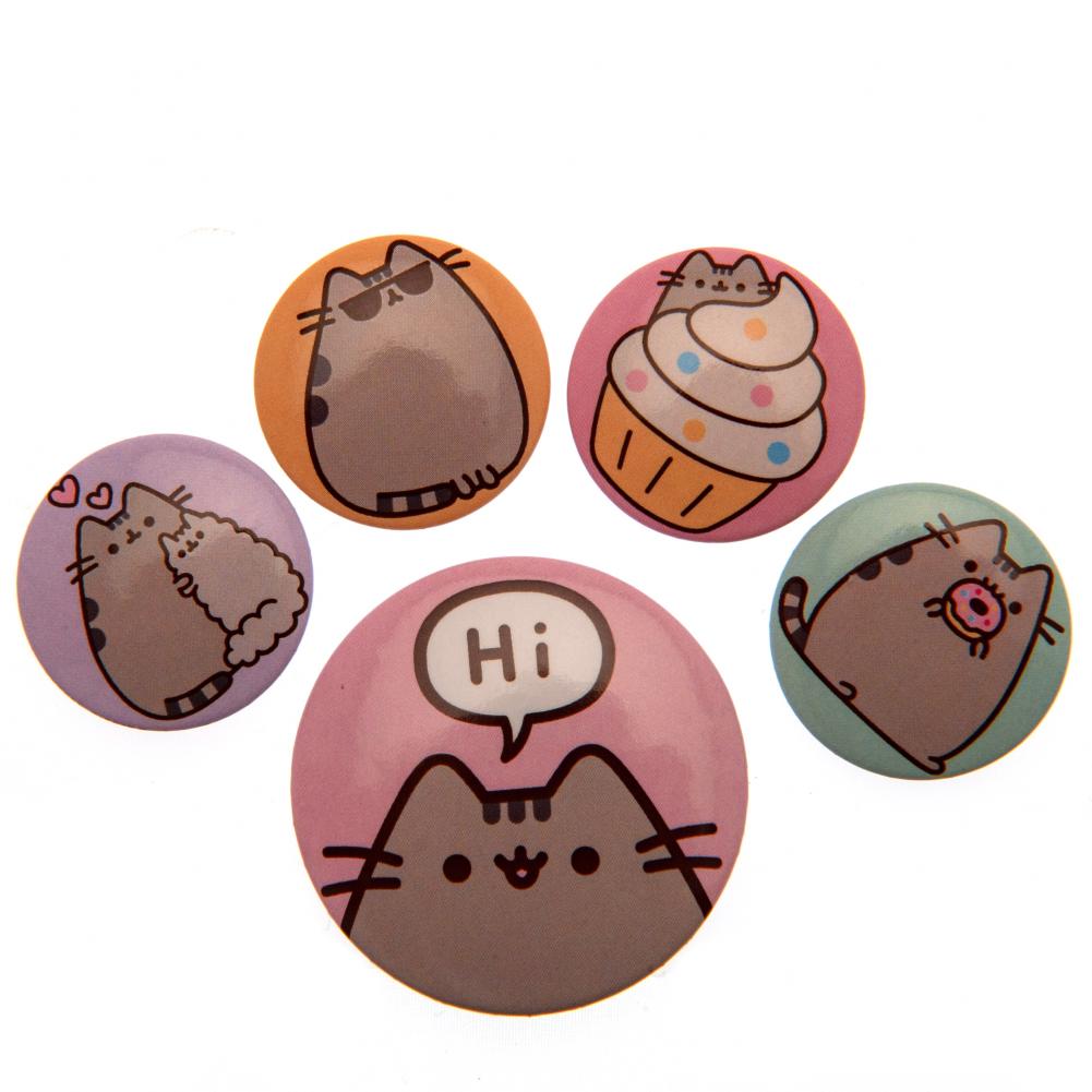 View Pusheen Button Badge Set information